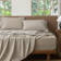 100% Washed Cotton Sheet Set Extra Deep Pocket Linen Like Textured