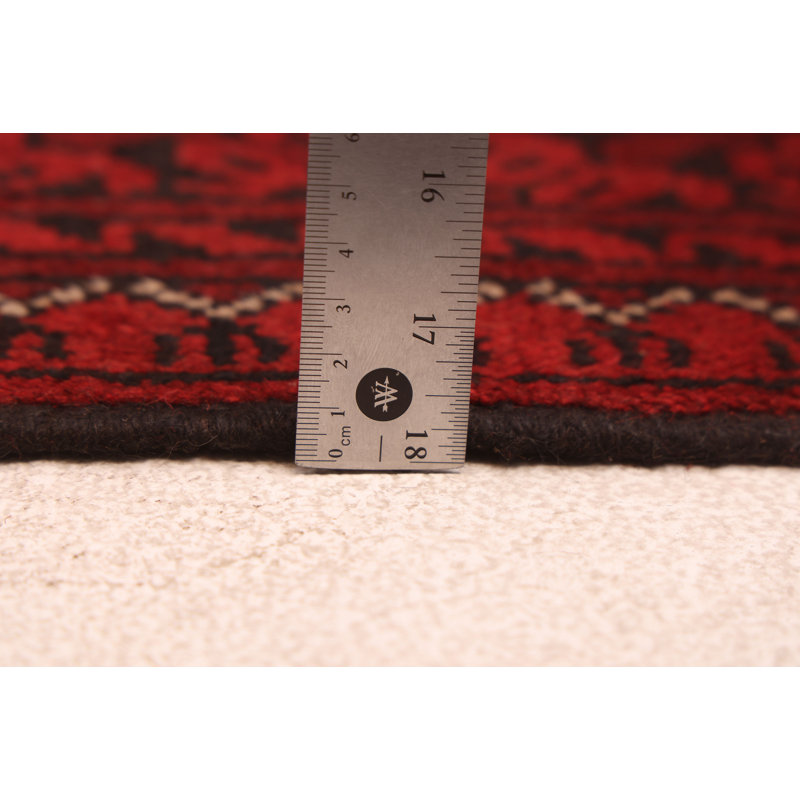 Tapis rouge Khal Mohammadi 6 pi 6 po x 9 pi 1 po