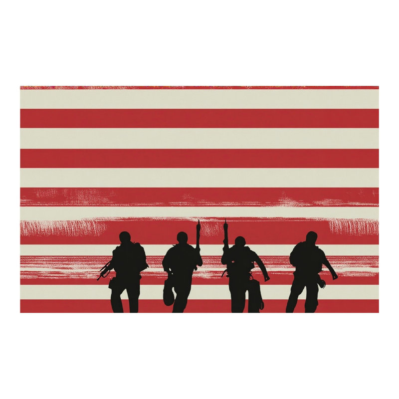Nappe Soldier Silhouette 60 x 120