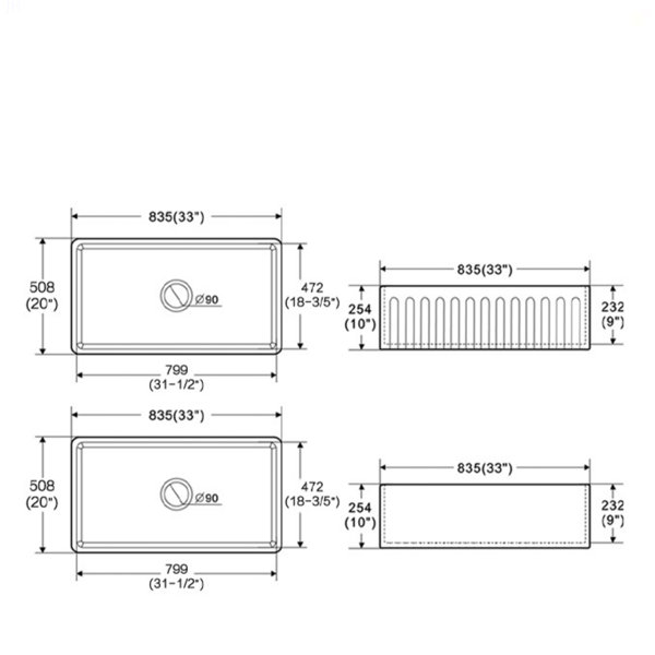 Dimensions du produit