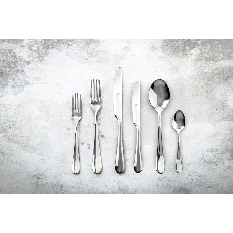 Natura Flatware Set - 36 Pieces - Stainless Steel, Argent argent