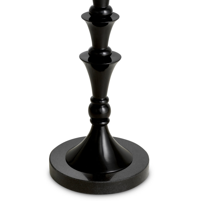 Floor Lamp, Black, White