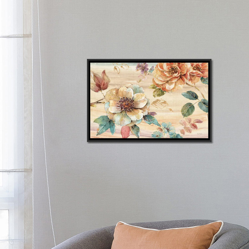 « épices nature i », impression sur toile, H 18 po x l 26 po x P 1,5 po, Pas de tapis, Toile avec cadre noir
