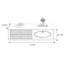 Table basse en bois massif de style crème-940695181
