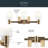 Keison Champagne Bronze 3-Light Vanity Light with Opal Glass Shades-1659306340