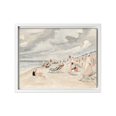 Henri Lebasque - La Plage De Deauville