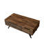 Table basse avec plateau relevable Throm