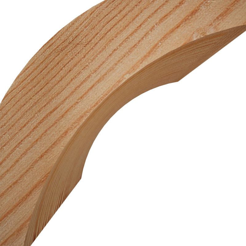Thorton Knee Brace, 5 1/2"W Douglas Fir (Smooth), 6-in. D x 6-in. H