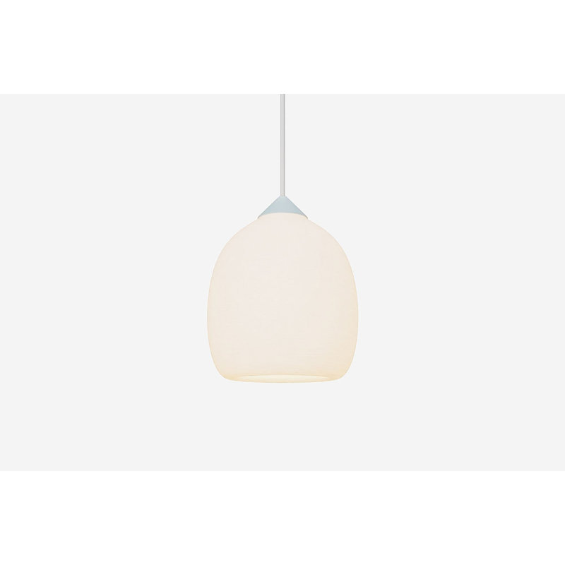 Gulp Pendant Light, Blossom, 12.5'' H x 6.97'' W x 6.97'' D, Black