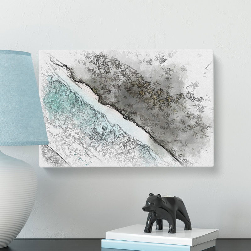 The Beautiful Maldives - Wrapped Canvas, 35cm H x 50cm W x 3cm D
