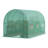 Walk-in Tunnel Greenhouse 9.58x6.43x6.23ft Galvanized Frame PE Cover Green-114480791-114480792
