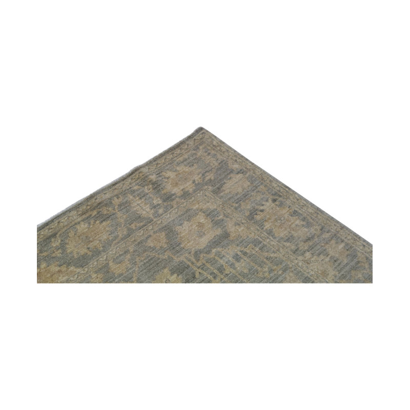 Sultanabad Wool Oriental Area Rug in Gray