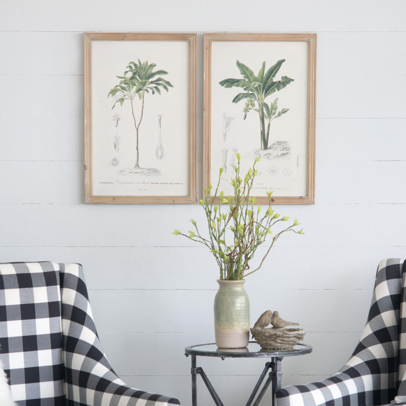 S/2 Tree Framed Print, 15.5x23.5"