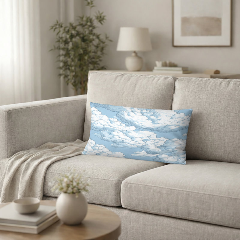 Coussin décoratif French Country, H 12 po x l 20 po
