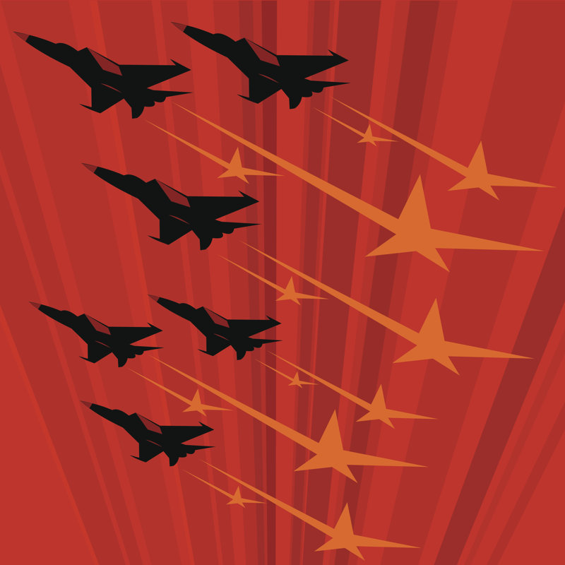 Soviet Propaganda Poster by Wagnerm25 - No Frame Art Prints on Canvas, 51cm H x 51cm W