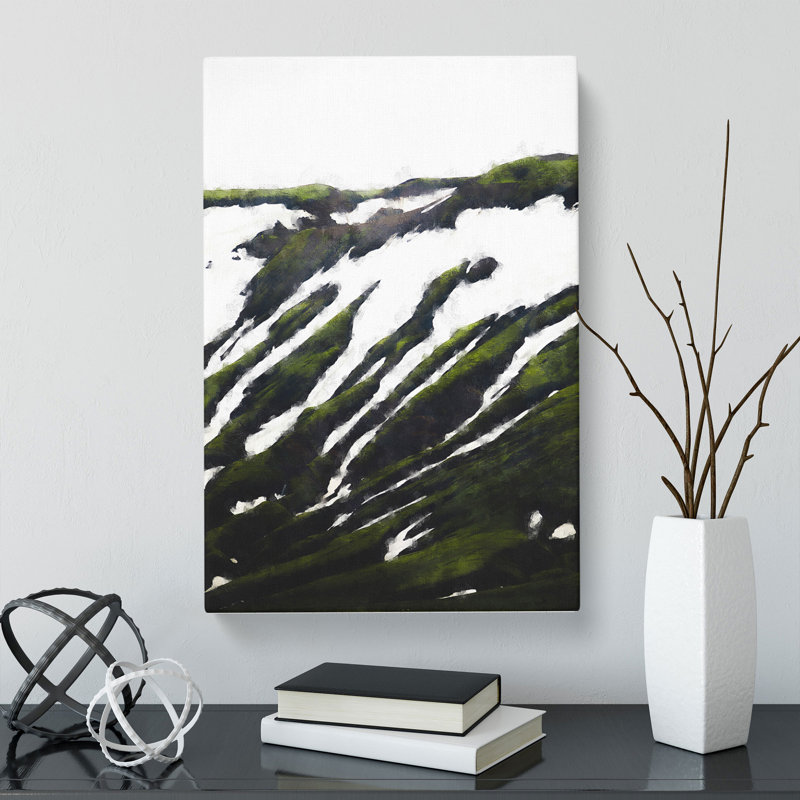 Hills In Iceland - Wrapped Canvas, 60cm H x 40cm W x 3cm D