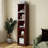 5 Tiers 70" Narrow Bookcase, Cabinet Floor Standing Bookshelf-76602210