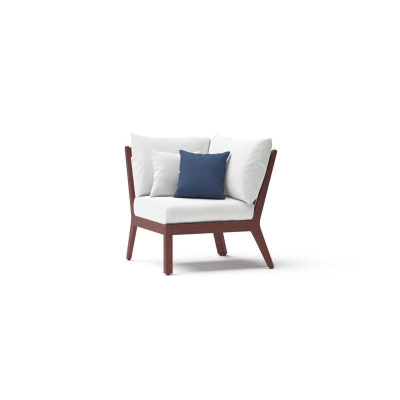 Chaise de coin Minhaj Sunbrella, Encre riche Sunbrella