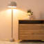Brundon 145cm Silver Traditional Floor Lamp