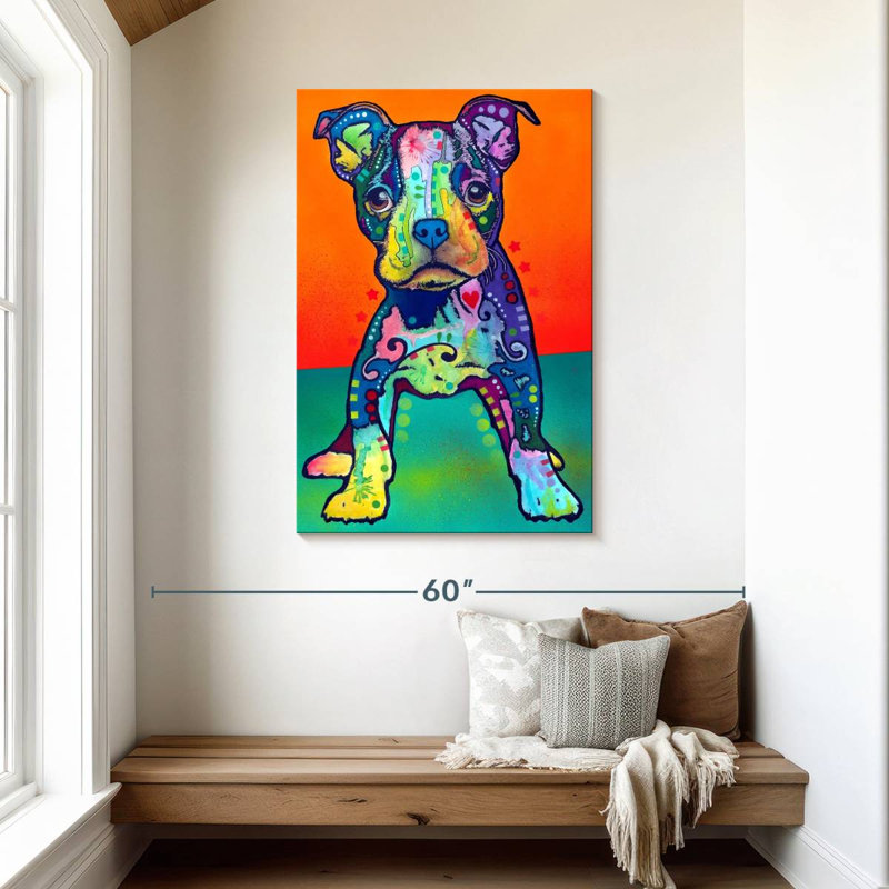 Brampt On My Own, 45" H x 30" W