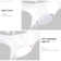56 In.Intergrated Led Ceiling Fan With White Abs Blade