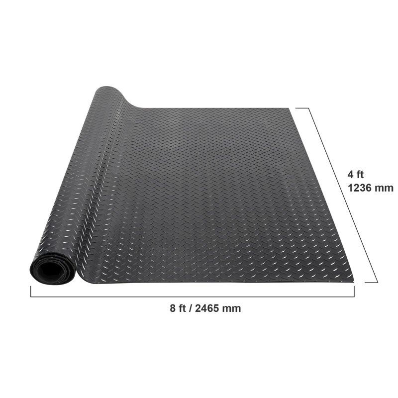 VEVOR 48'' Garage Flooring, 96" L x 48" W
