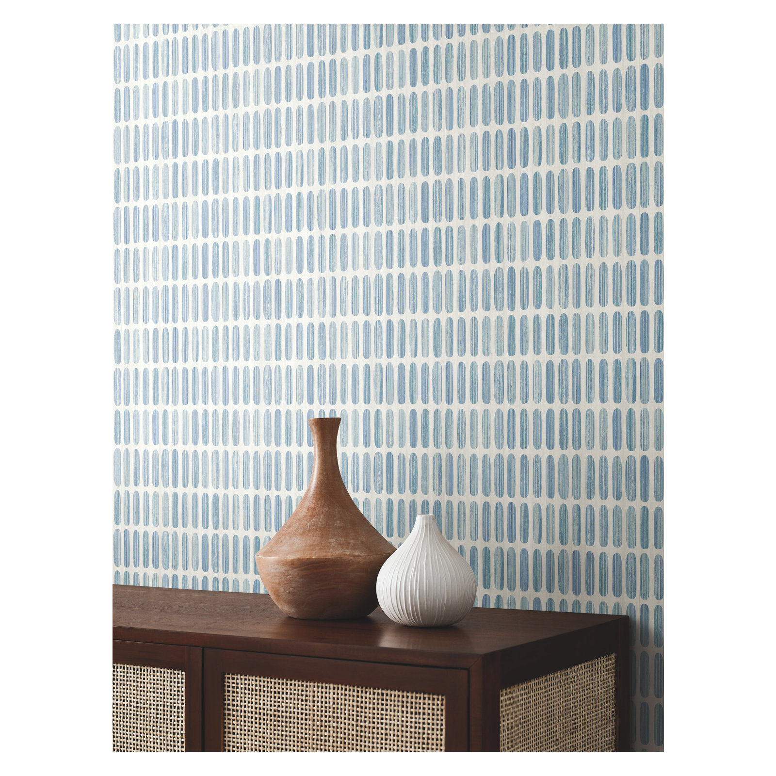Bonn Abstract Wallpaper, Blue