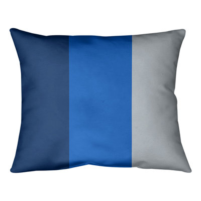 Dallas Basketball Striped Lumbar Pillow