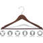 Cintre en bois antidérapant pour robe / chandail / chandail-23003687