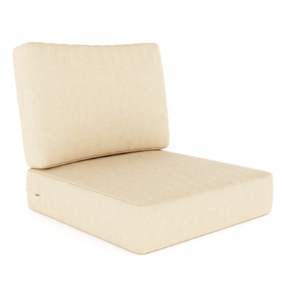 Lani Sunbrella® 24" Outdoor Lounge Chair Seat/Back Cushion
