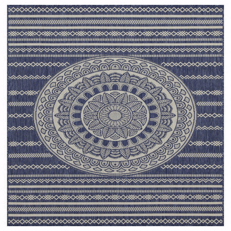 7'10" X 10'3" Indoor/Outdoor Area Rug, Rectangle 7'10" x 10'3"