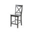 Tabouret de comptoir en bois massif 24 po Diamondback-719889427-753437017
