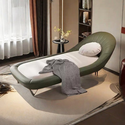 Méridienne large moderne et luxueuse