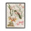 «Vintage Study Varied Flora» par Lil 'Rue - cadre flottant, impression sur bois