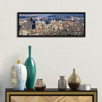 Vision aérienne panoramique d’une ville, philadelphia, pennsylvanie, reproduction de photo sur toile
