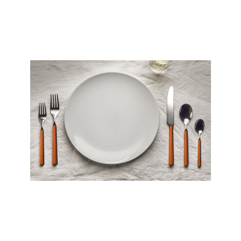 Fantasia Flatware Set - 36 Pieces - Carrot, Carrot