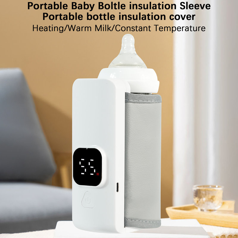 Chauffe-biberon sans fil portable