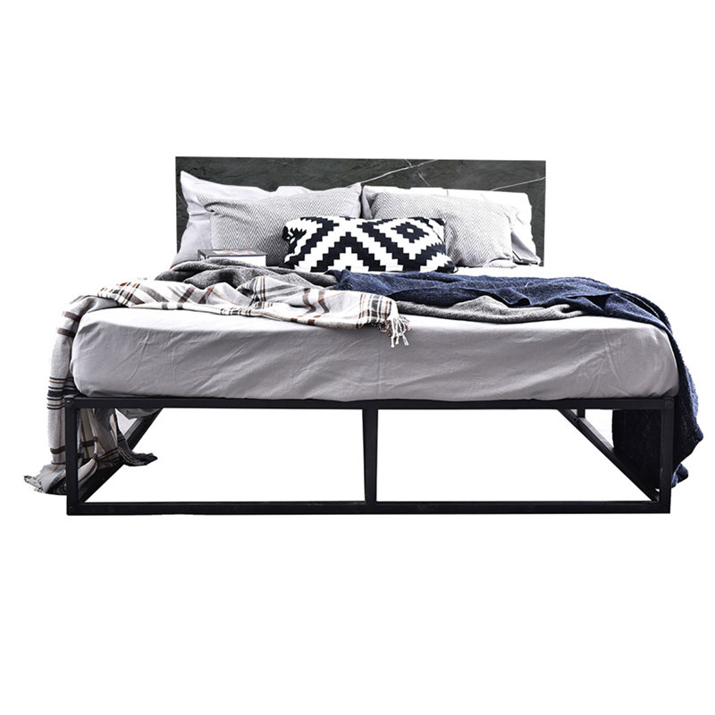 Hednesford Open-Frame Bed, Grey Stone