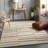 Alexuss Mae Striped Handmade Flatweave Wool Gray/Cream Area Rug-103113239