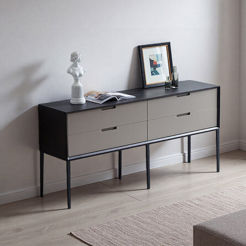 Console à tiroirs minimaliste de style italien
