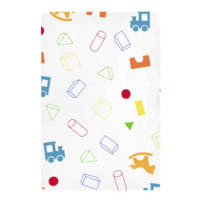Zoomie Kids Throckmorton 100% Cotton Fitted Sheet