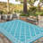 Outdoor Rug 6×9 Waterproof Plastic Straw Rug Vintage Trellis Outdoor Rug Easy-Cleaning Outdoor Area Rug Carpet Rv Mat Outdoor Patio Camping Rug for Picnic Backyard Deck Balcony Porch-686957603-686957624