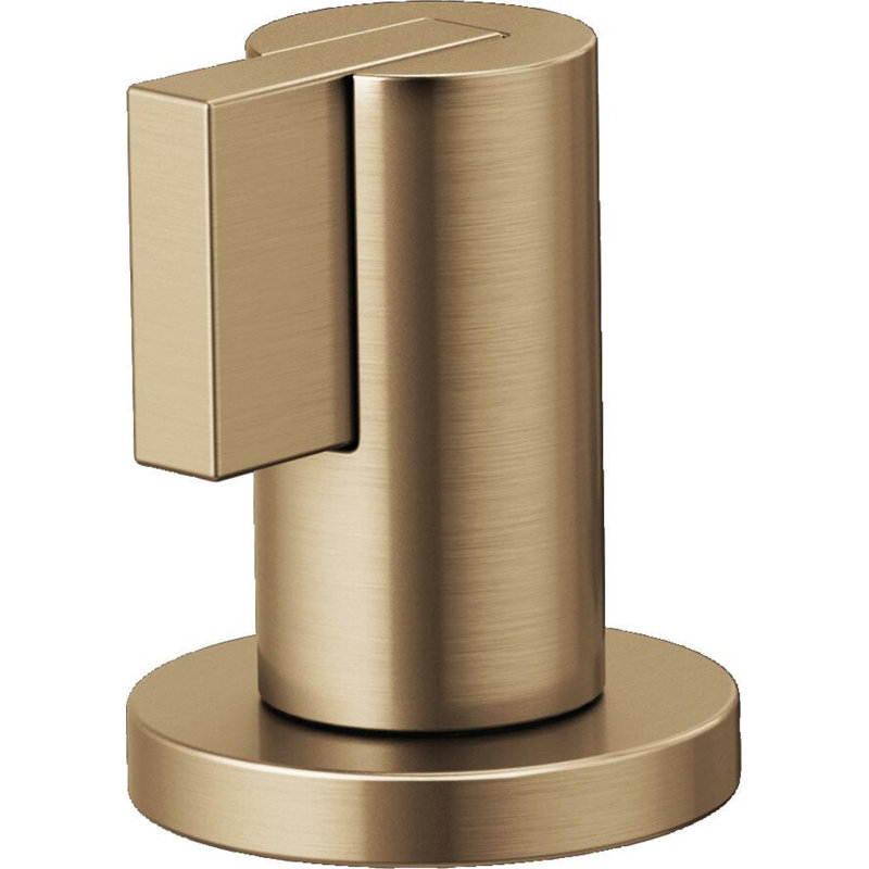 Litze® Widespread Lavatory Faucet With Low Spout, 1.5 GPM, Lever Handle, Luxe Gold