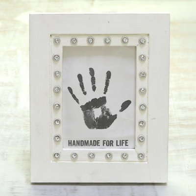 Comerfo White Wood Matte Picture Frame