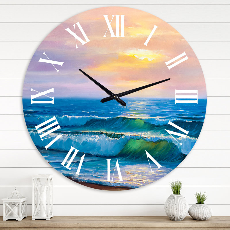 Horloge murale Coastal, Médium