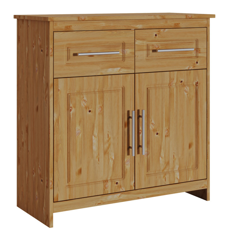 Dehaan Solid Wood Standard Accent Accent Chest, Brown