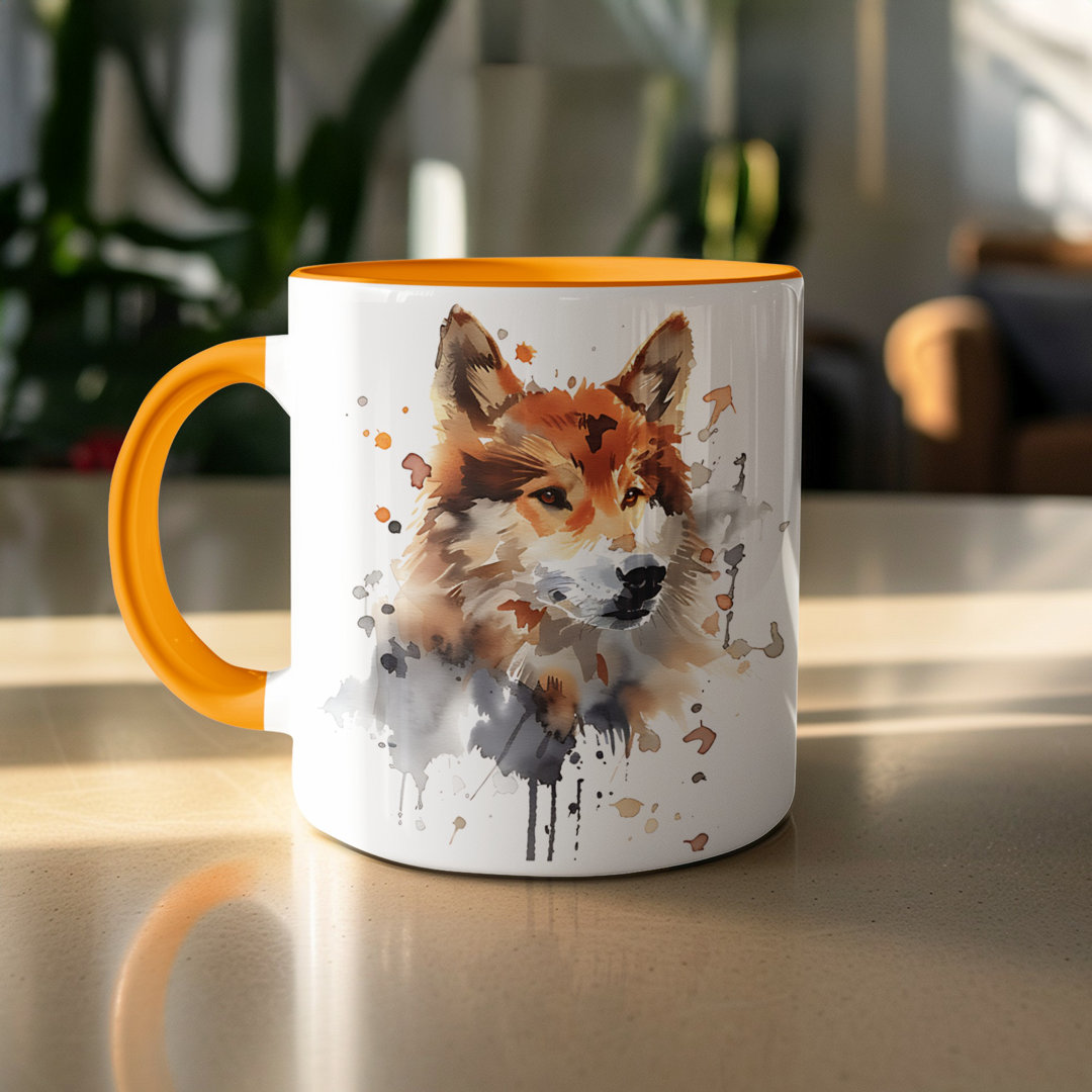 Set of 4 – Cavalier King Charles Spaniel Design 11oz Coffee Mug