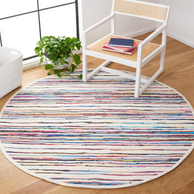 Tapis en coton tissé à la main Burks