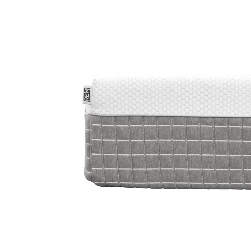 Matelas hybride en mousse viscoélastique et à ressorts 5 couches Recharge, Simple extra long