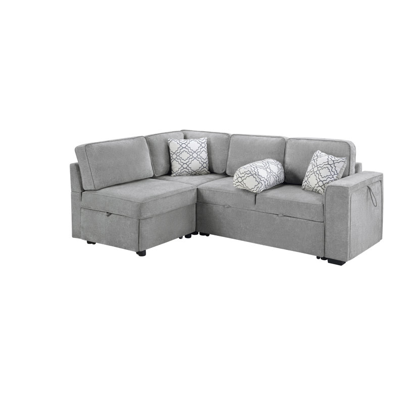 Canapé convertible multifonctionnel Chenille